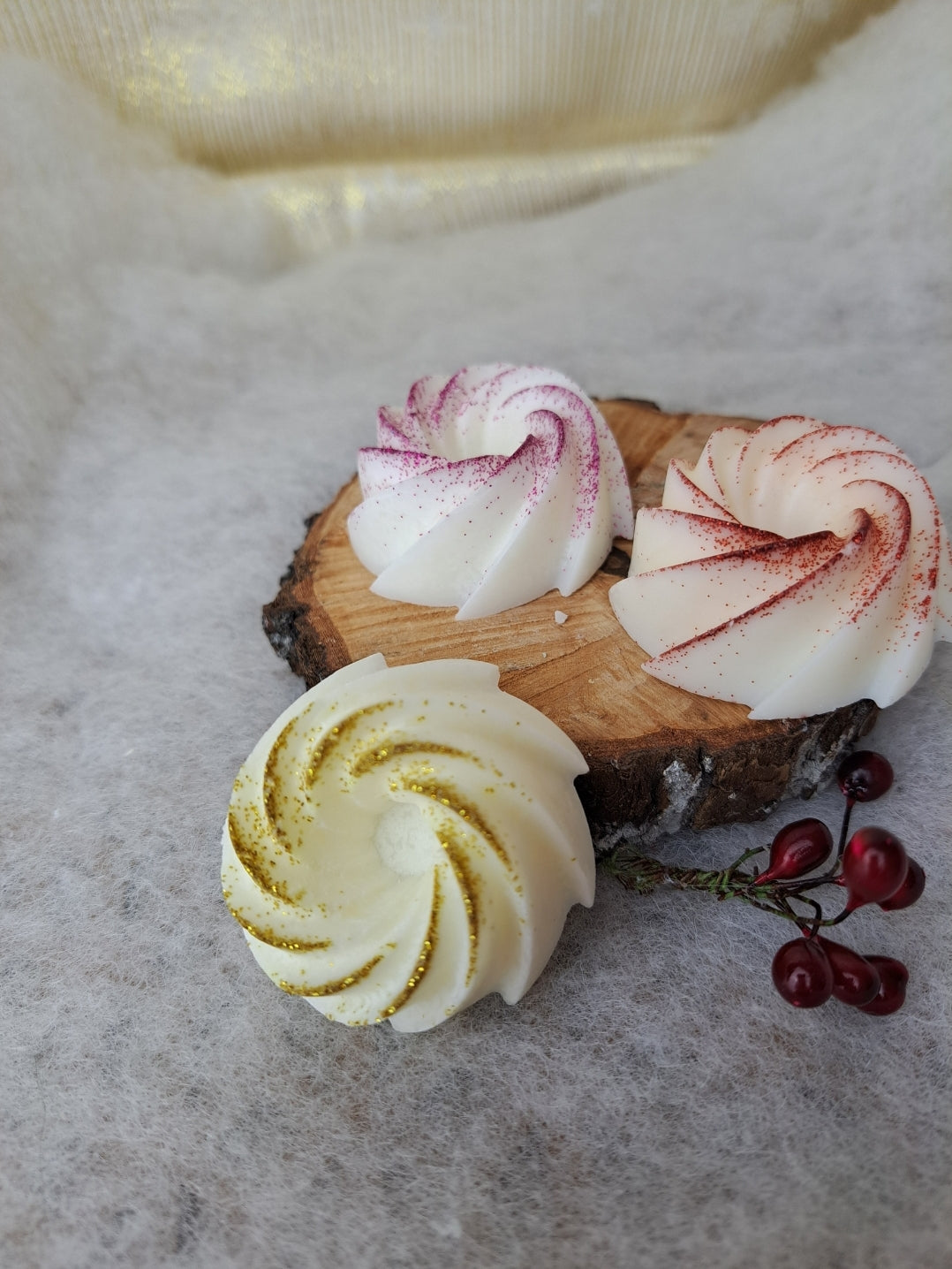 Fondant parfumé  Meringue COQUELICOT